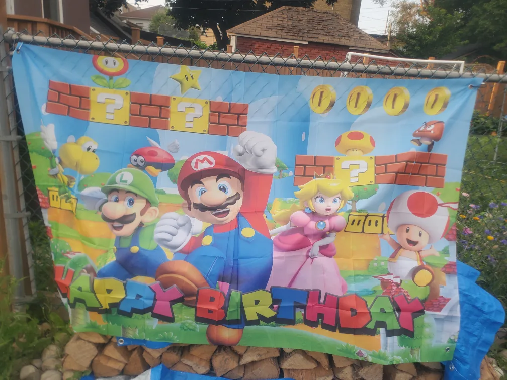 New Mario Birthday Sign thumbnail