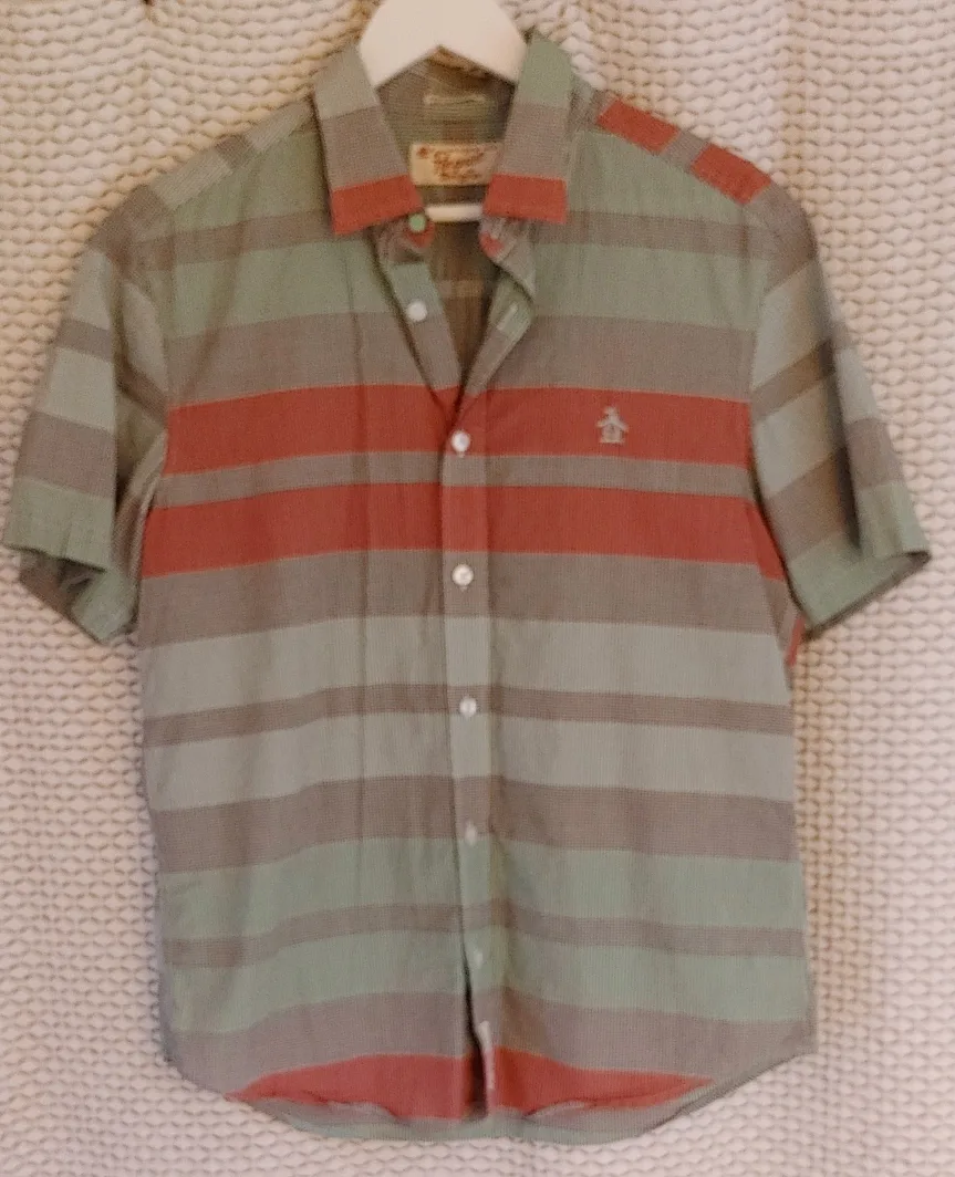 Original Penguin Heritage Slim Fit Shirt - M thumbnail