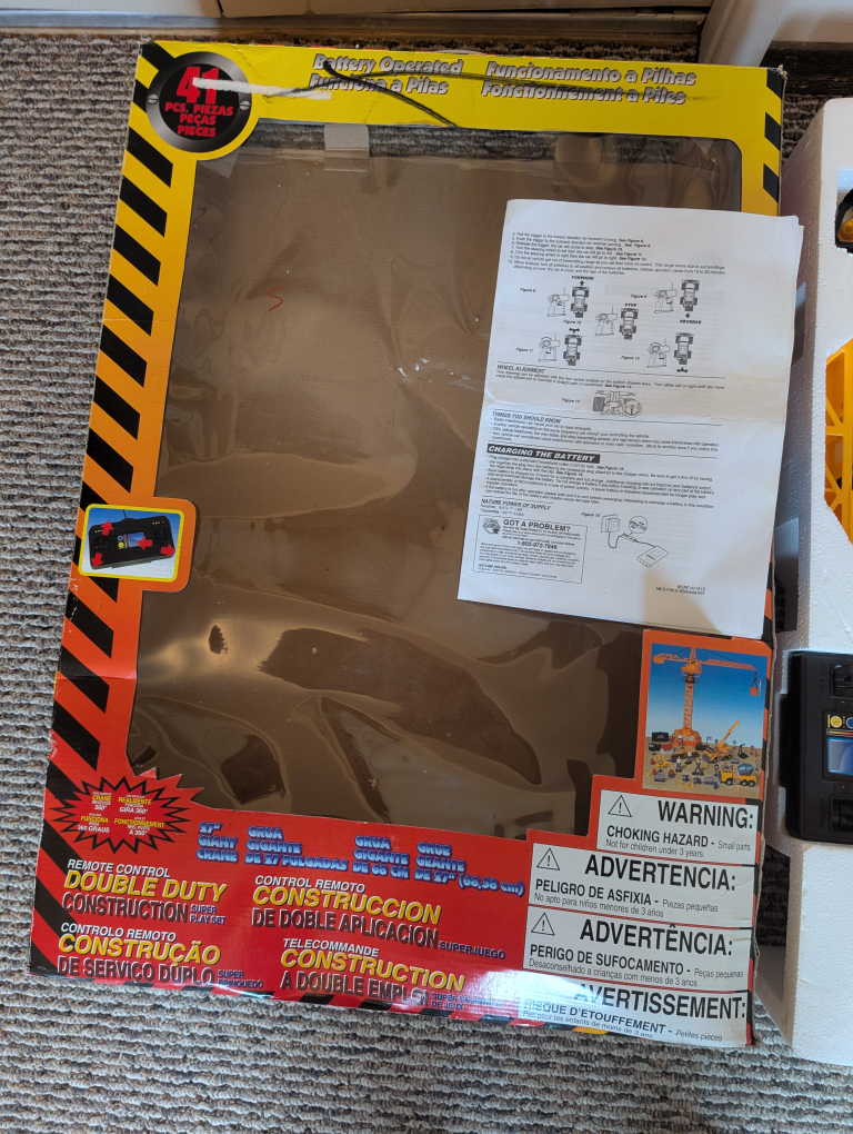 Remote Control Double Duty Construction Crane - photo 2