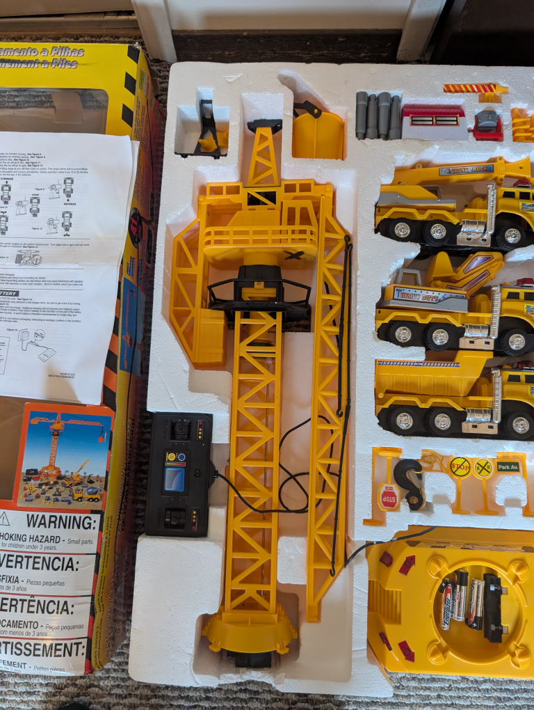 Remote Control Double Duty Construction Crane - photo 3