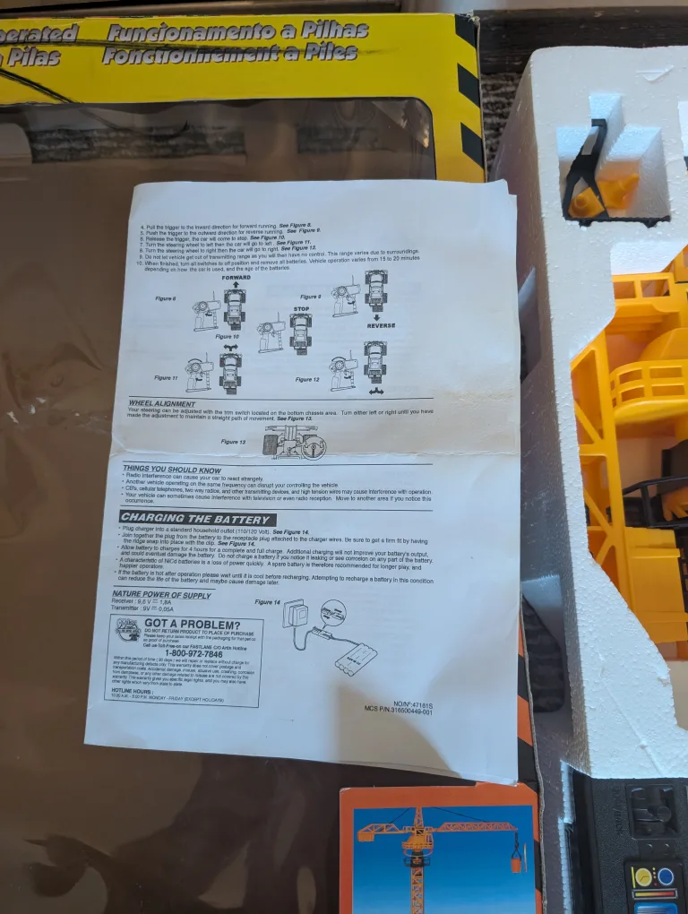 Remote Control Double Duty Construction Crane image indicator(5)