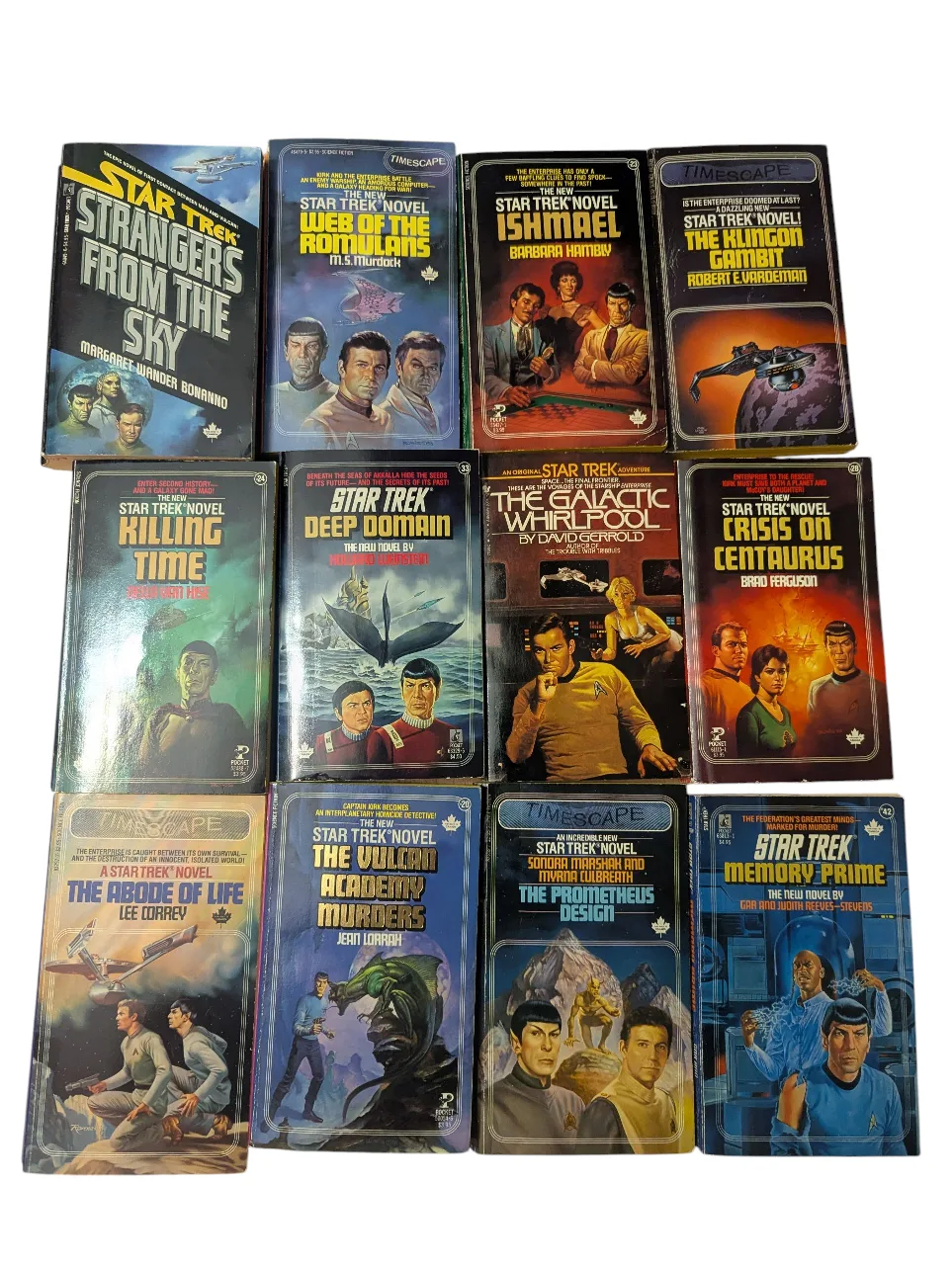 TAKING OFFERS: 33 VINTAGE STAR TREK paperback books 1970s 1980s image indicator(3)