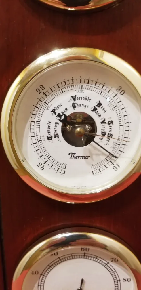 Vintage Thermometer, Barometer, Hygrometer Wall Decor image indicator(3)