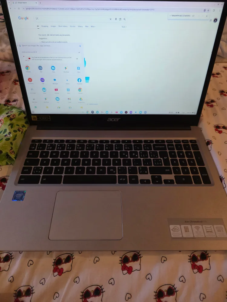 Acer Chromebook 315 - Silver Laptop thumbnail