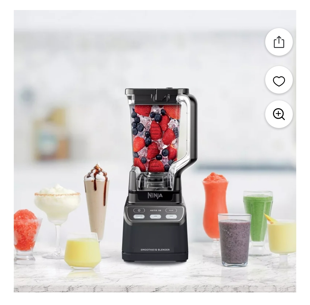 Ninja Smoothie iQ 72oz 1400 watt Blender - photo 2