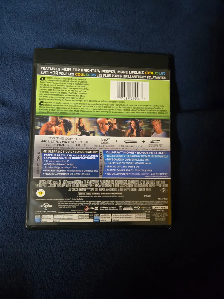 The Fast and the Furious 4K Ultra HD + Blu-Ray image indicator(2)