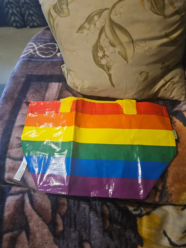 IKEA Storstomma Rainbow Bag thumbnail