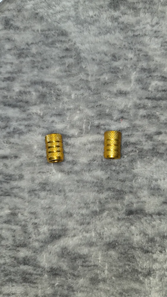 Golden Tire Valve Stem Caps image indicator(2)