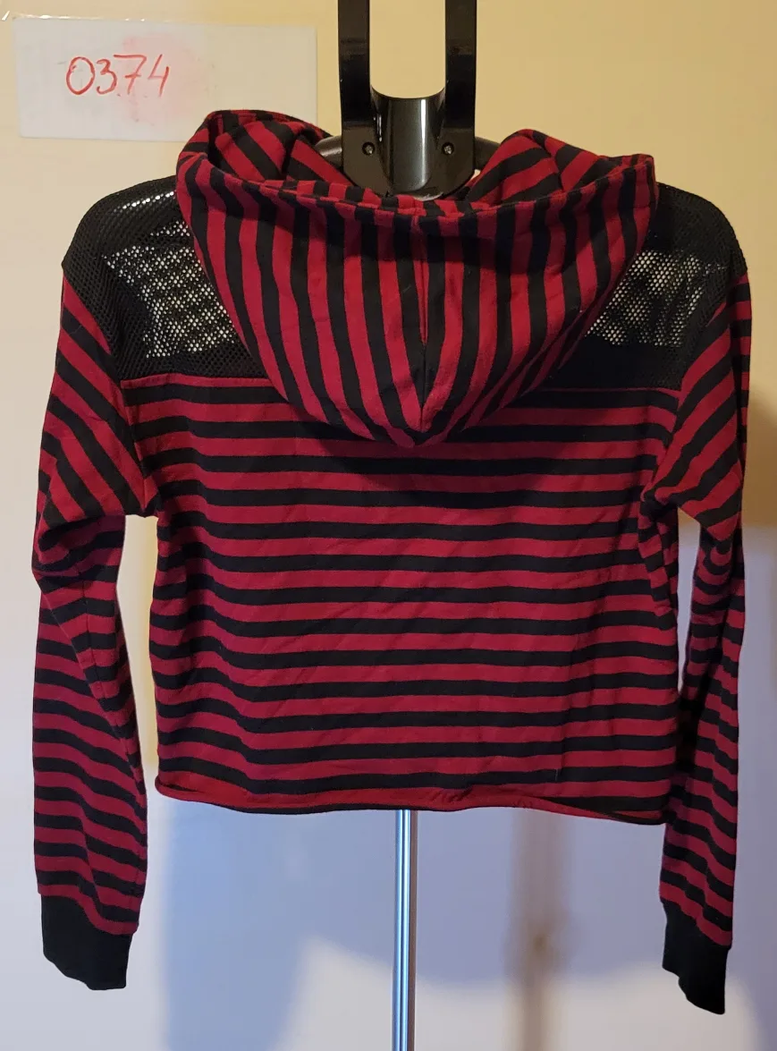 Midnight Hour Striped Hoodie - Size SM (0374) image indicator(2)