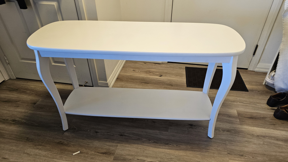 49 inch long multipurose white color table - photo 2