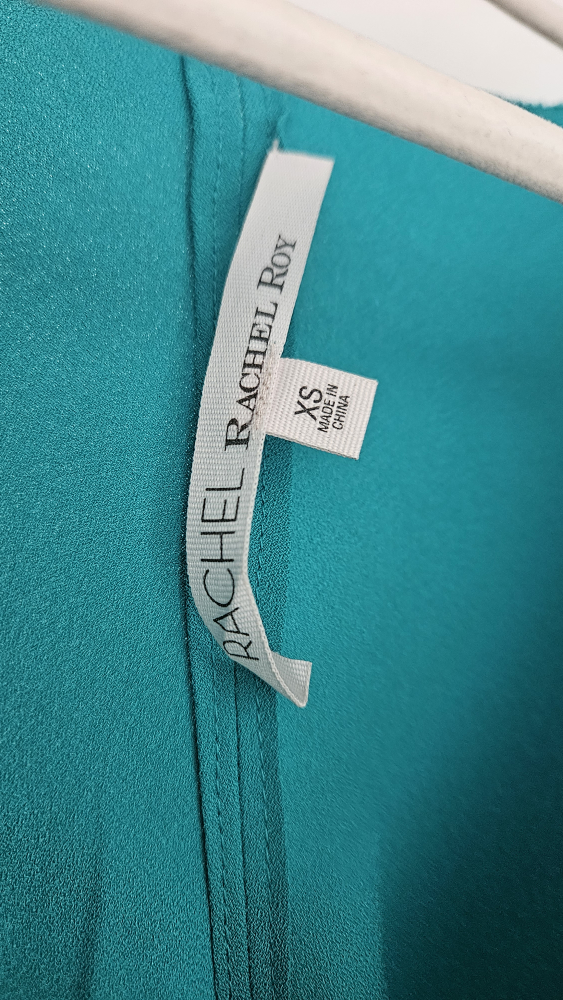 Rachel Roy XS Green High-Low Blouse - photo 5
