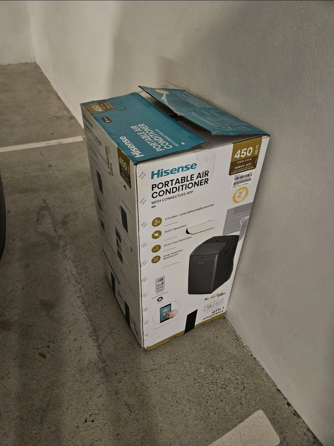 Air conditioner - HiSense - 10000 BTU SACC