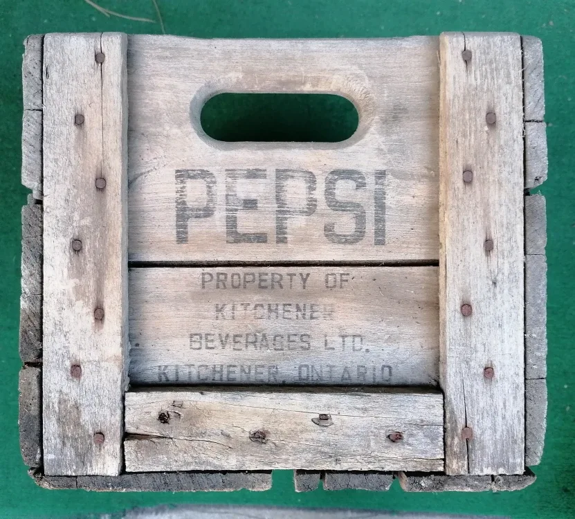Vintage Pepsi-Cola Wooden Crate image indicator(3)