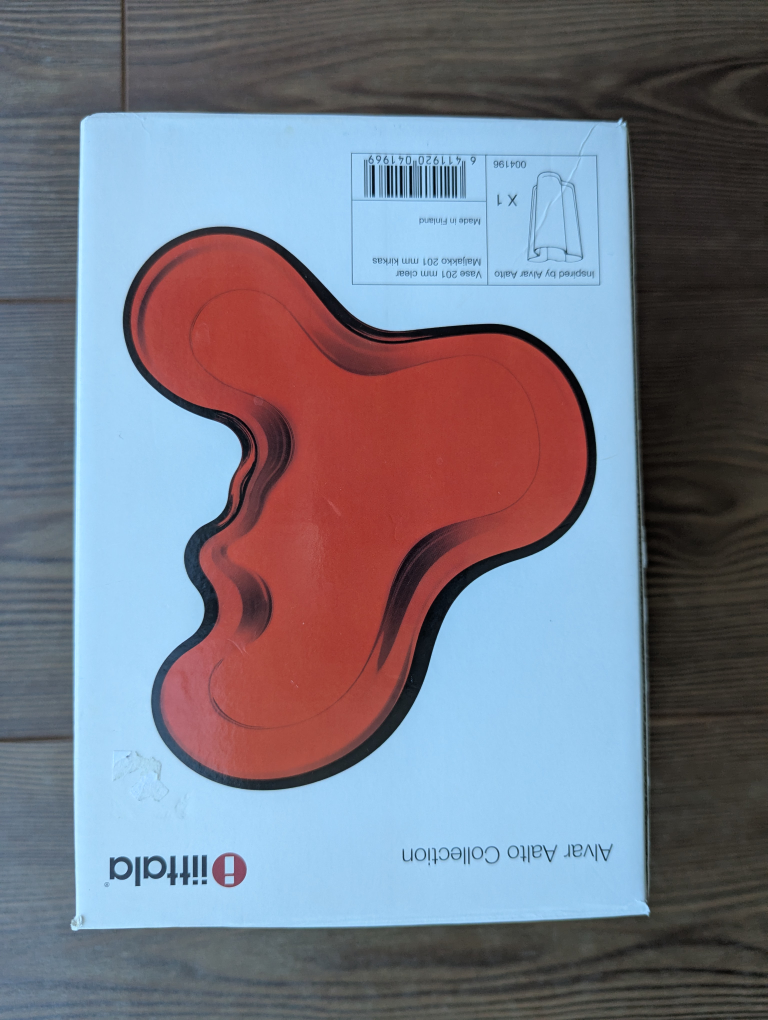 Iittala Alvar Aalto Vase 201 mm, Clear - photo 4