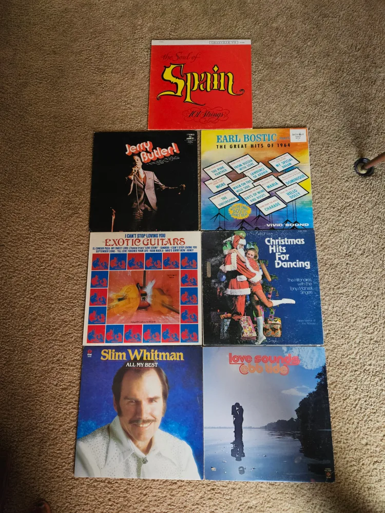 Vintage Vinyl Records - Assorted Artists thumbnail
