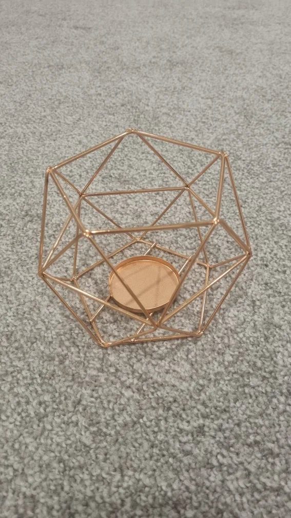 6 pieces Geometric Planters Umbra & candle holders image indicator(7)