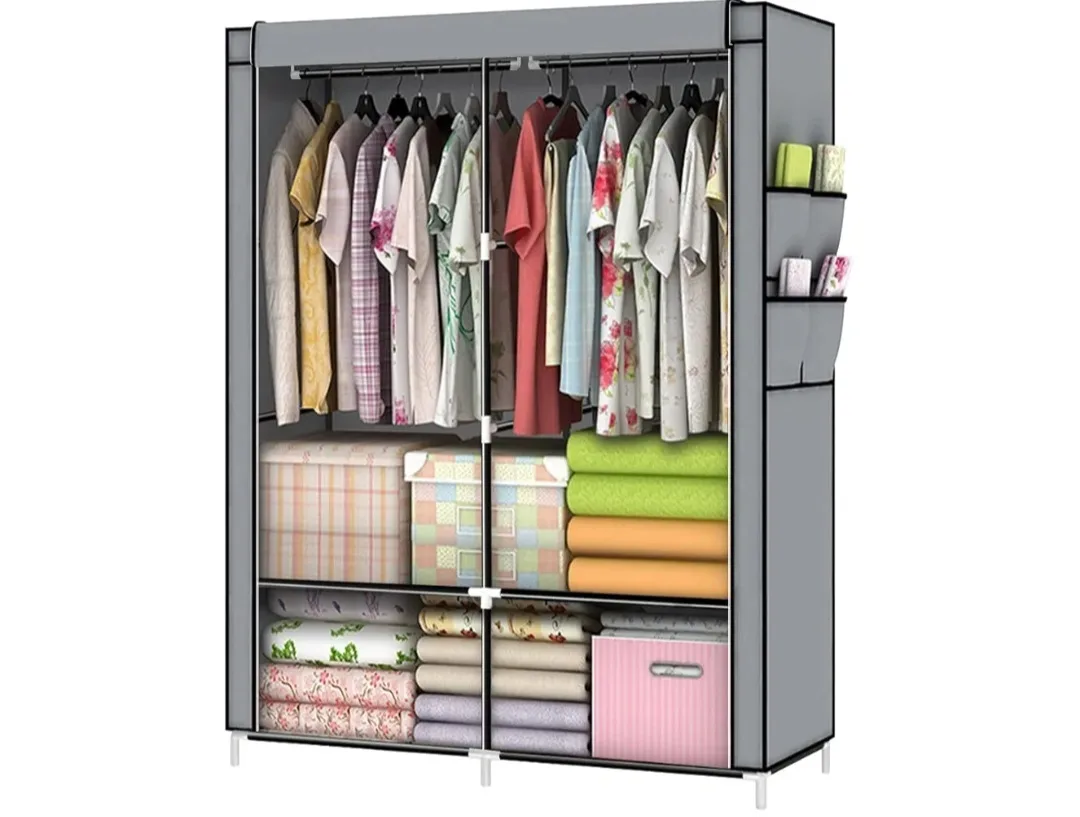 Portable Wardrobe Closet Organizer, 43" Wide thumbnail