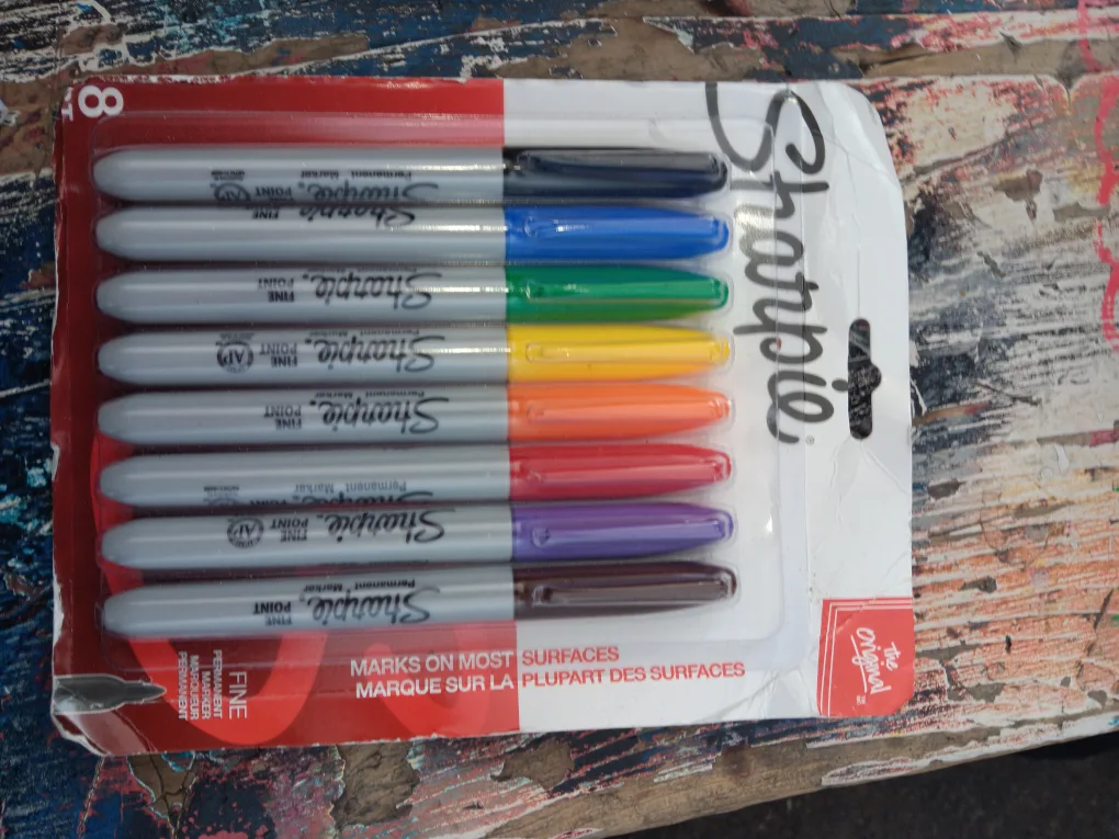 Sharpie Permanent Markers - 3 & 8 Pack thumbnail