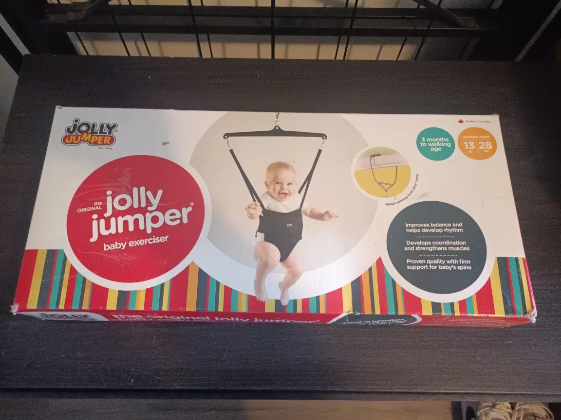 Jolly Jumper Baby Exerciser - 3 Months to Walking Age thumbnail
