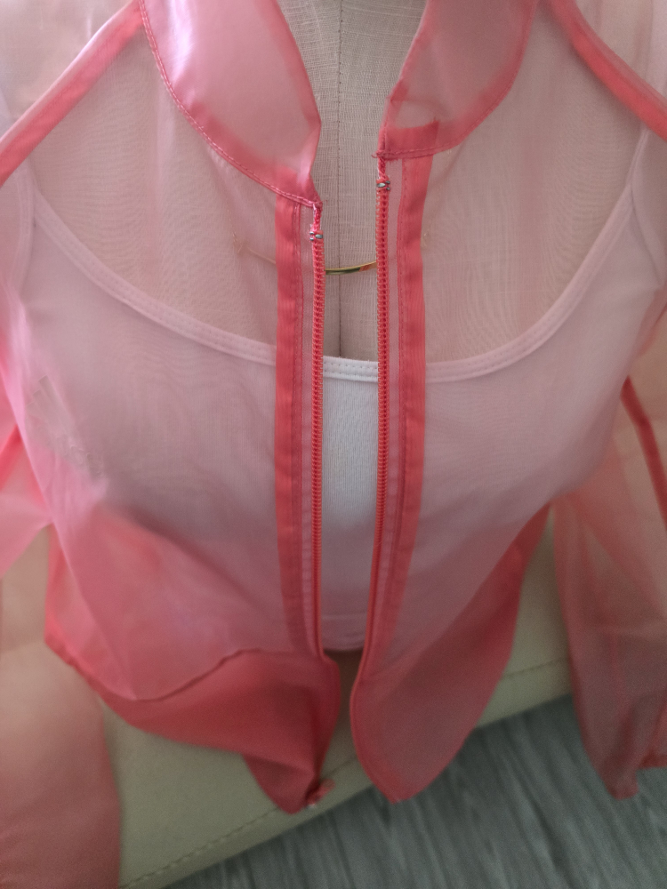 Adidas Pink Sheer Windbreaker Jacket - photo 2