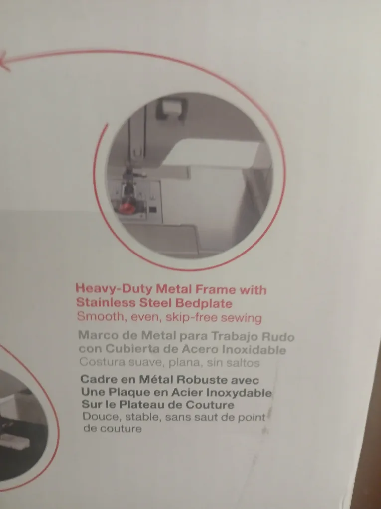 Singer Heavy Duty Sewing Machine in the box image indicator(8)