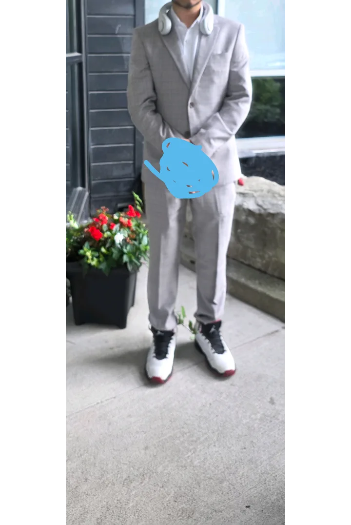 Men's Grey Suit thumbnail