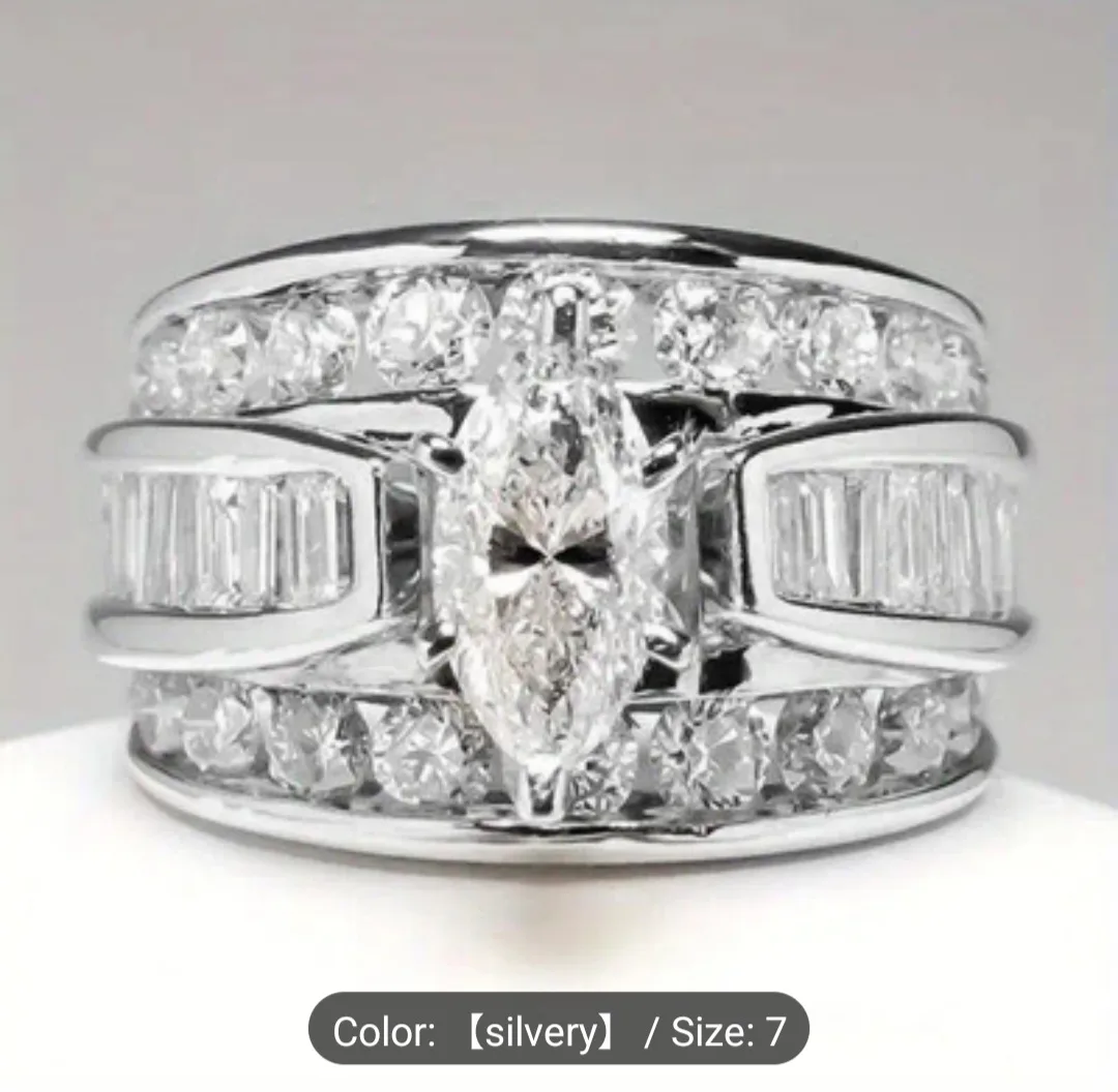 Silver Ring Size 7 thumbnail