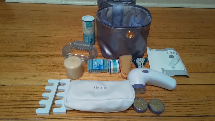 HoMedics SoleMate Portable Pedicure Kit thumbnail
