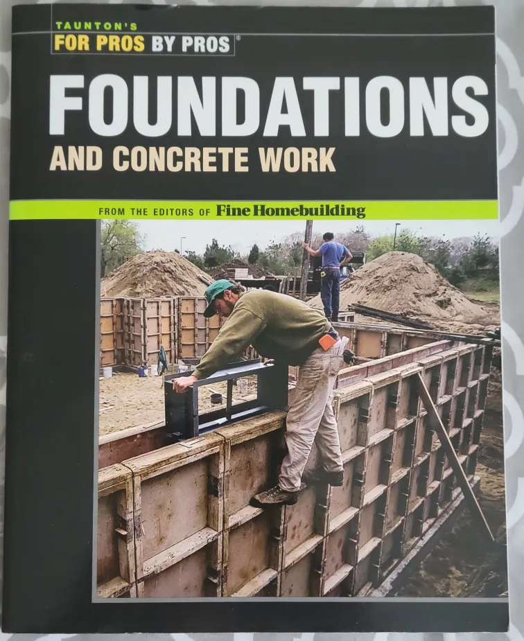 Foundations and concrete work book and interior for log houses thumbnail