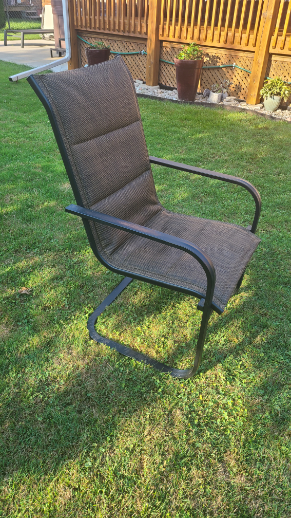 Outdoor Patio Chair - Brown - photo 2