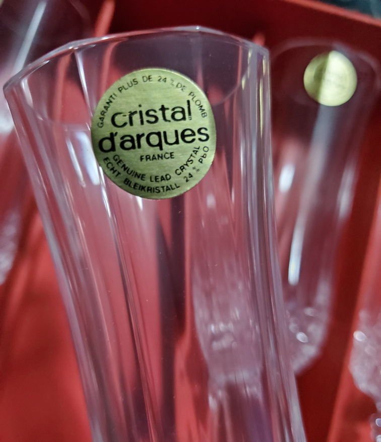 Crystal Cristal d'Arques Flutes (New) - photo 2