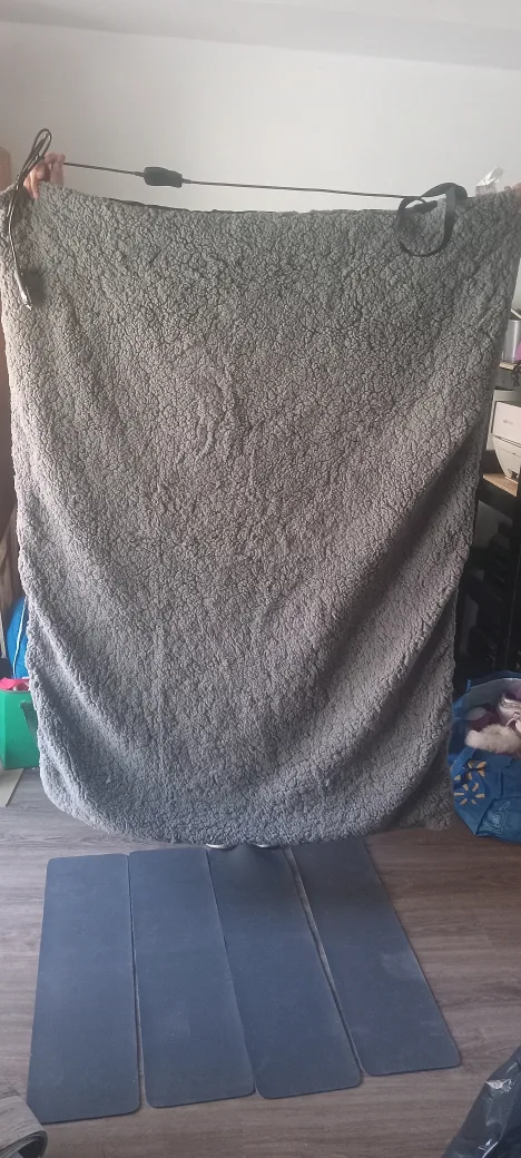 Heated Blanket - Grey thumbnail