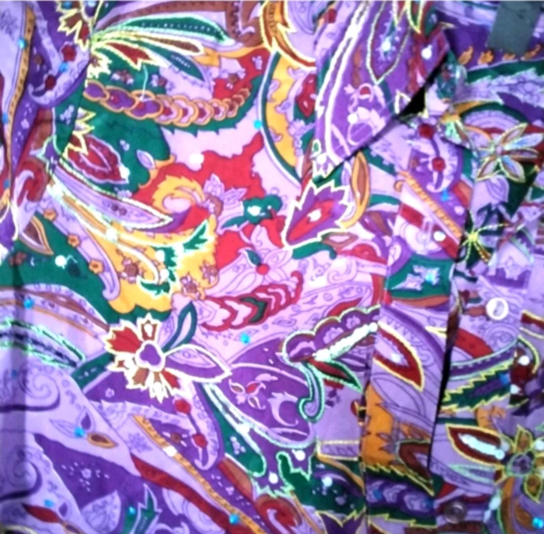 NWT | VIEW BEAUTIFUL WOMEN'S EMBROIDED AND SEQUIN BLOUSE | 8✨️ image indicator(4)