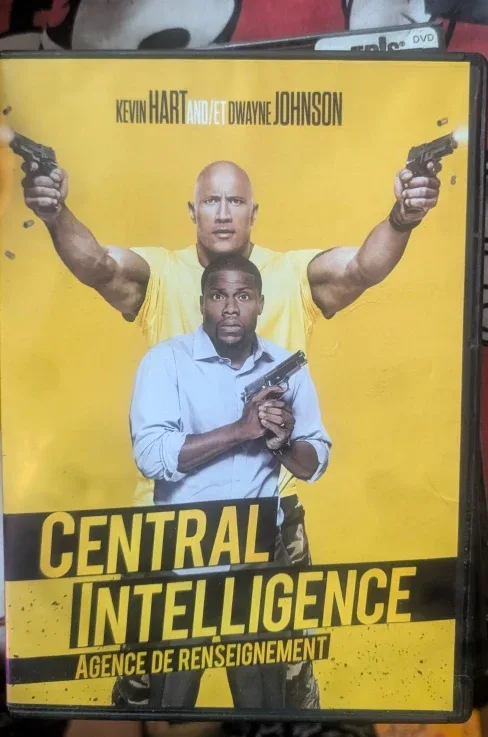 Central Intelligence DVD - Kevin Hart & Dwayne Johnson thumbnail