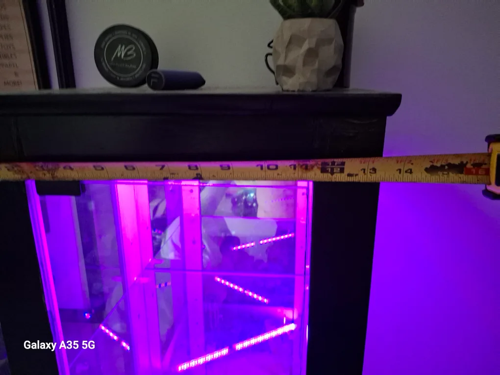 Black Display Cabinet with LED Lighting thumbnail