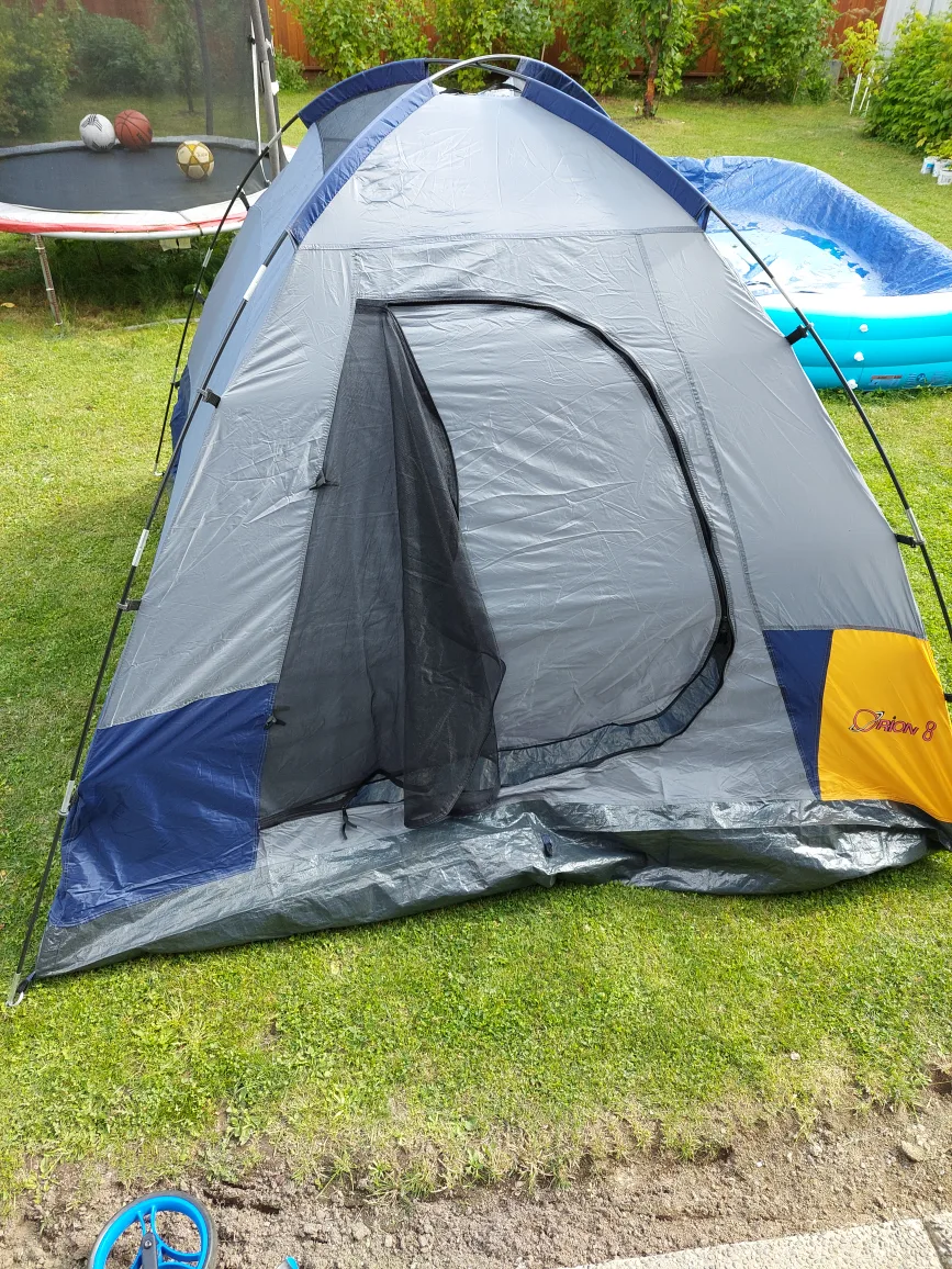 World Famous Orion 8x8 Camping Tent 4 person thumbnail