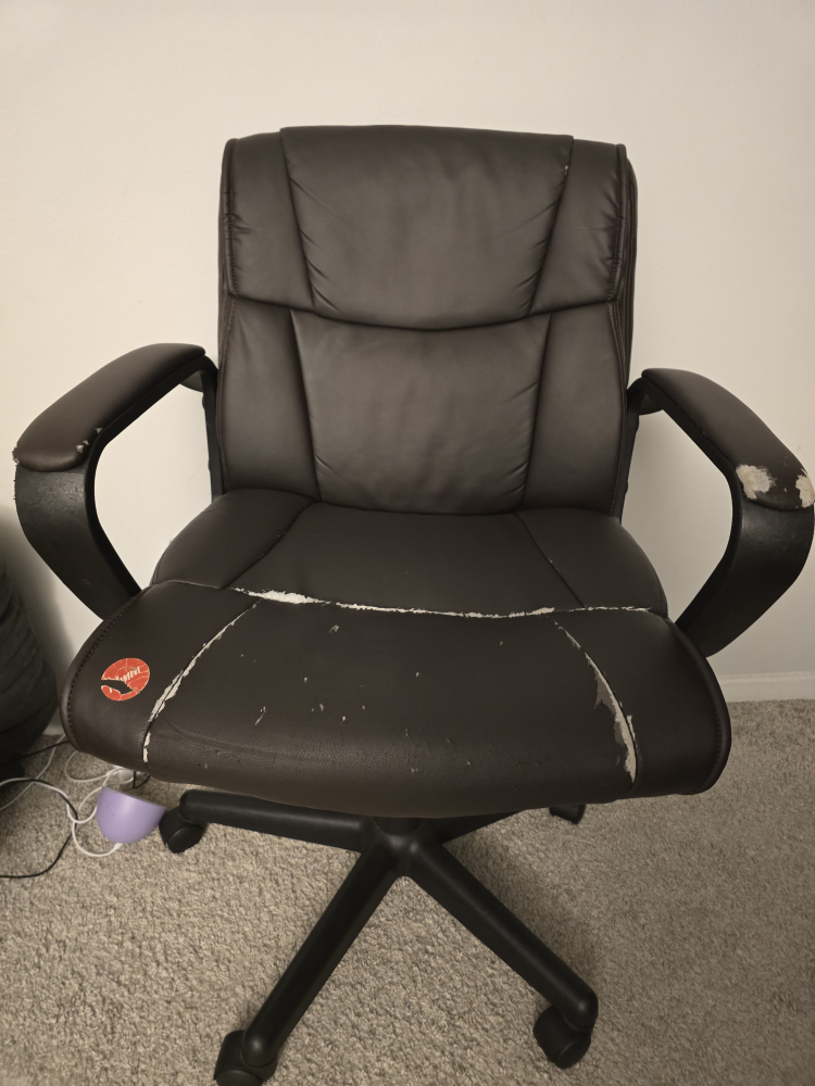 Brown Office Chair - Some Wear