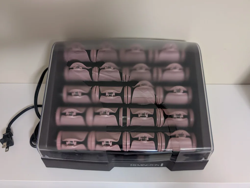 Remington H-2050 T-Studio Ceramic Heated Clip Hair Rollers image indicator(2)