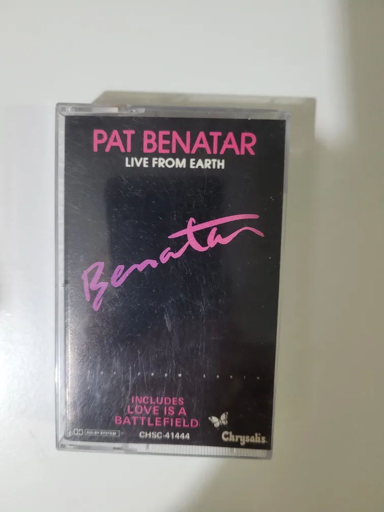 Pat Benatar - Live From Earth Cassette Tape 🇨🇦 thumbnail