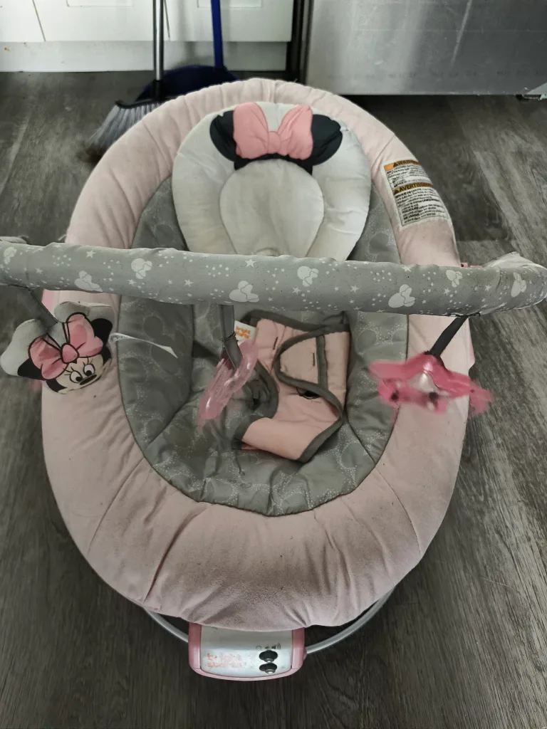 Bright Starts Minnie Mouse Baby Bouncer 🥕 thumbnail