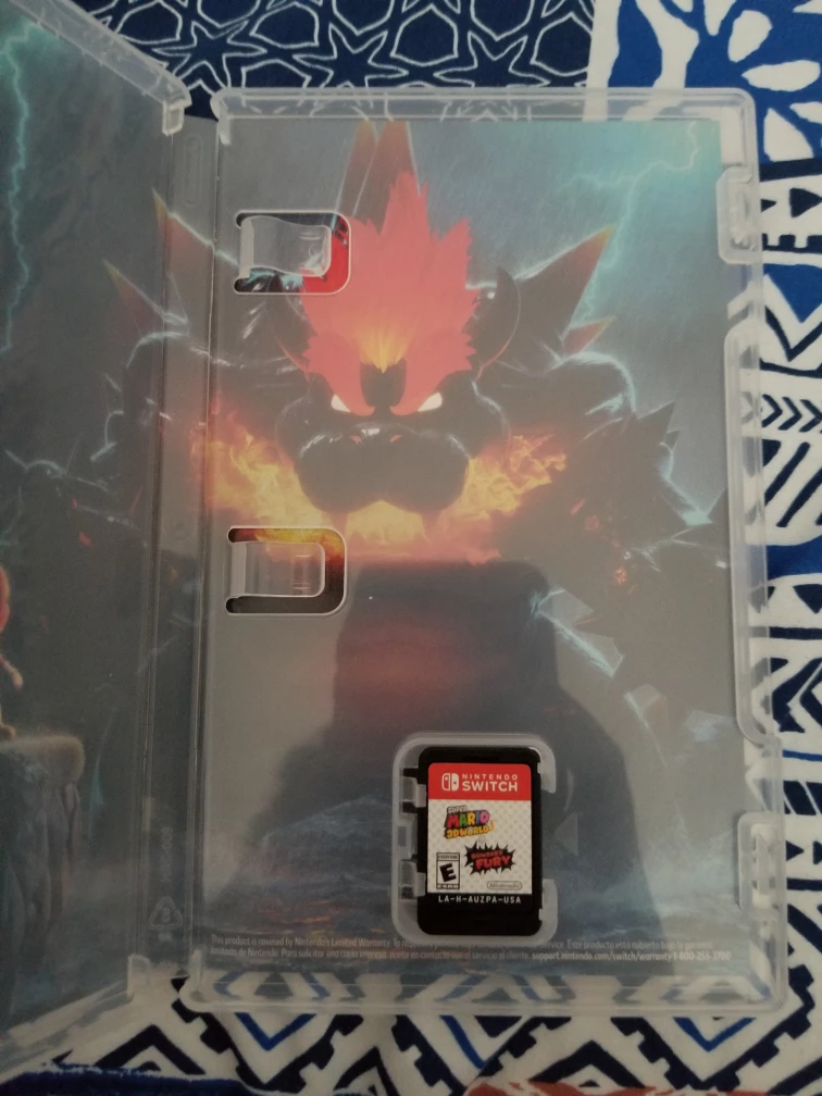 Super Mario 3D world+Bowsers fury for sale - photo 3