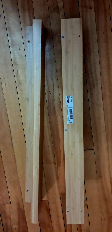 2 IKEA MÄLERÅS Shelves 75cm - photo 3
