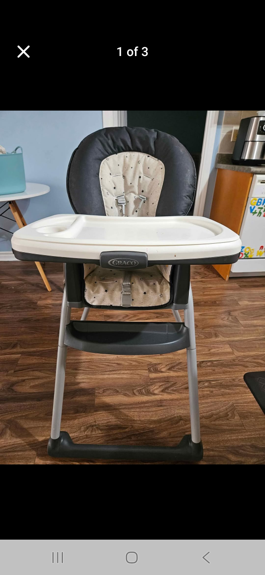 Graco High Chair table 2 table 6 in 1