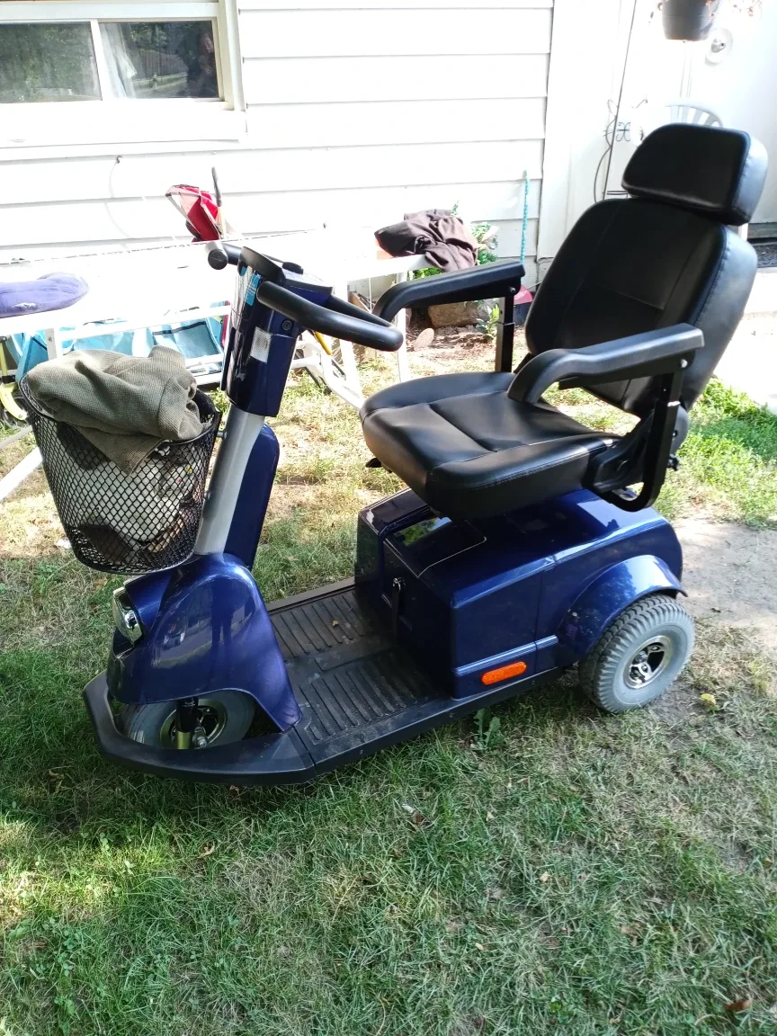 Blue Mobility Scooter thumbnail