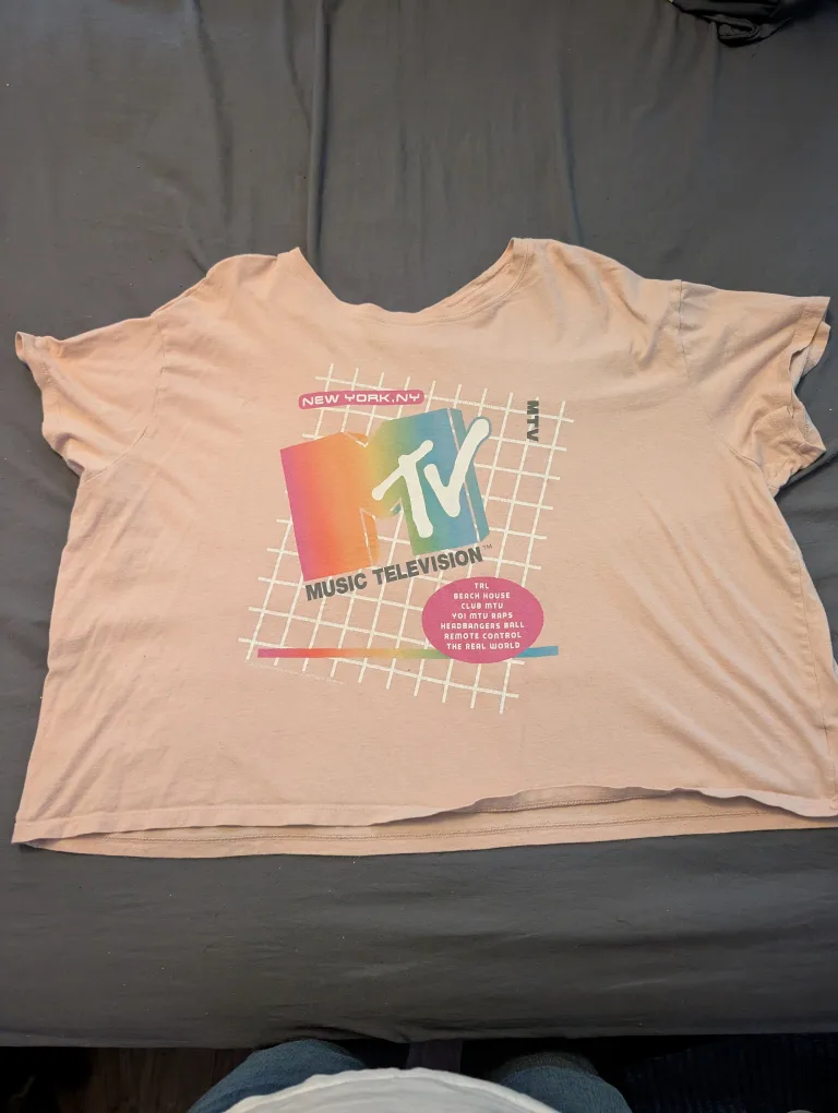 MTV Music Television T-Shirt - Size XL thumbnail