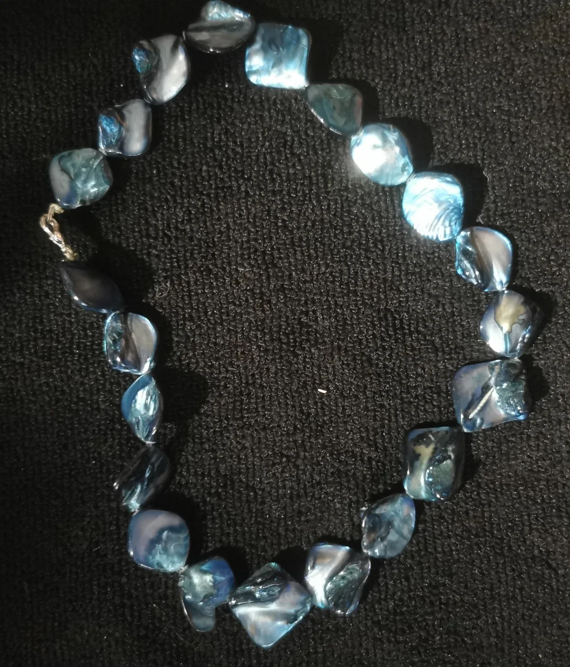 Blue Shell Beaded Necklace image indicator(2)