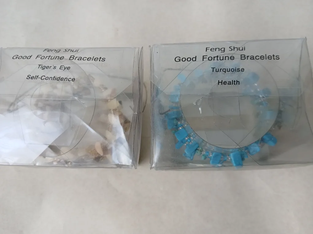 Giftable! 6 boxes Feng Shui Good Fortune Bracelets. $5 EA FIRM. image indicator(2)