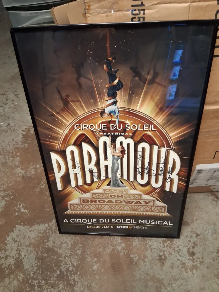 Cirque du Soleil Paramour Broadway Poster thumbnail