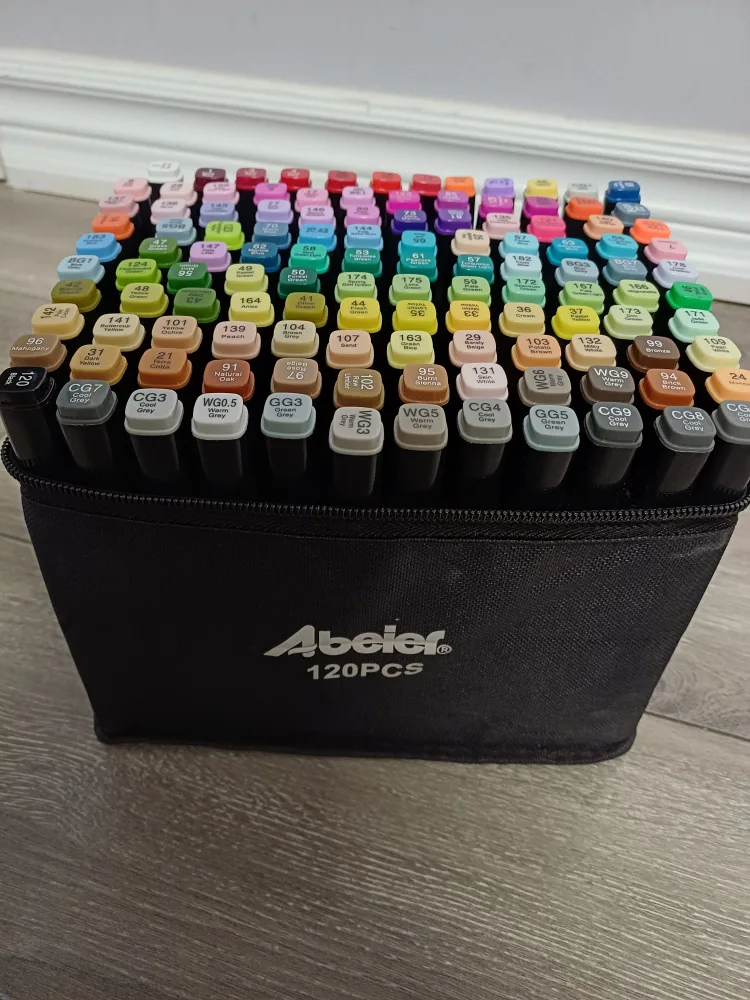Abelieer 120pcs Marker Set image indicator(9)
