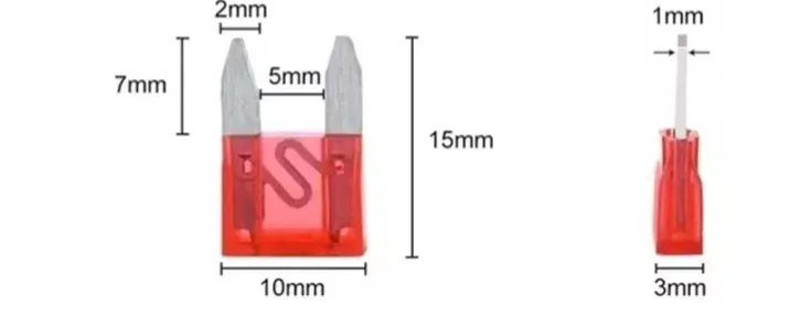 JORPETS Assorted Blade Fuses - 60pcs image indicator(4)